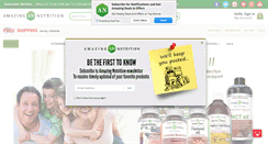 Desktop Screenshot of amazingnutrition.com